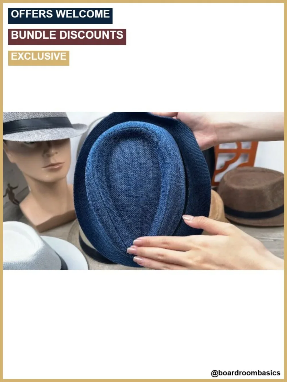 Straw Trilby Sun Hat for Men Women Summer Beach Party 1920s Short Brim